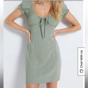PacSun Tie Front Dress